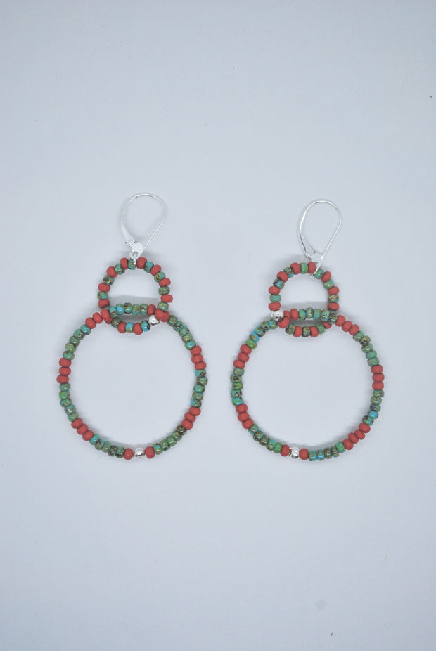 Ocean Cedar Double Hoops