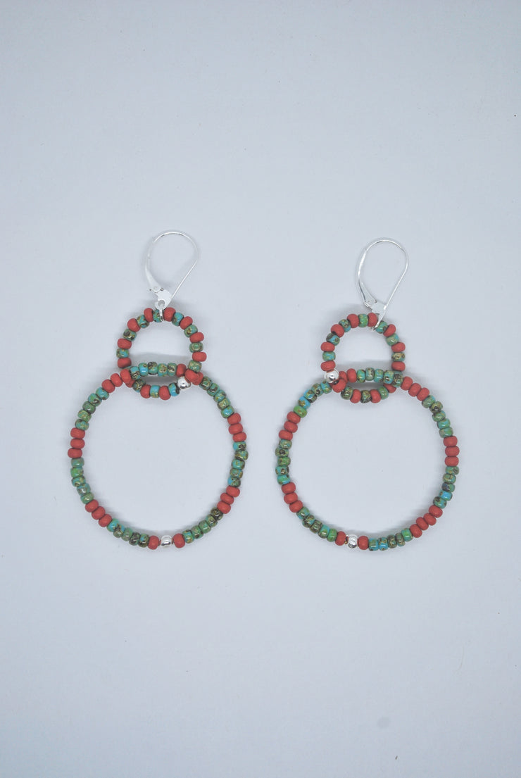 Ocean Cedar Double Hoops